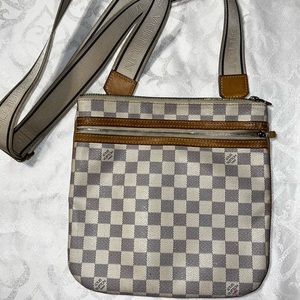 ✨ Louis Vuitton Damier Azur Bosphore Crossbody Bag